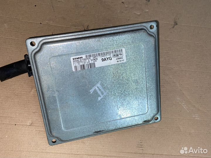 Эбу Ford Focus ll 1.6л S118934101G