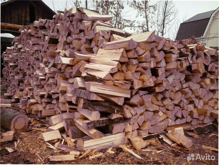 Дрова ольховые колотые