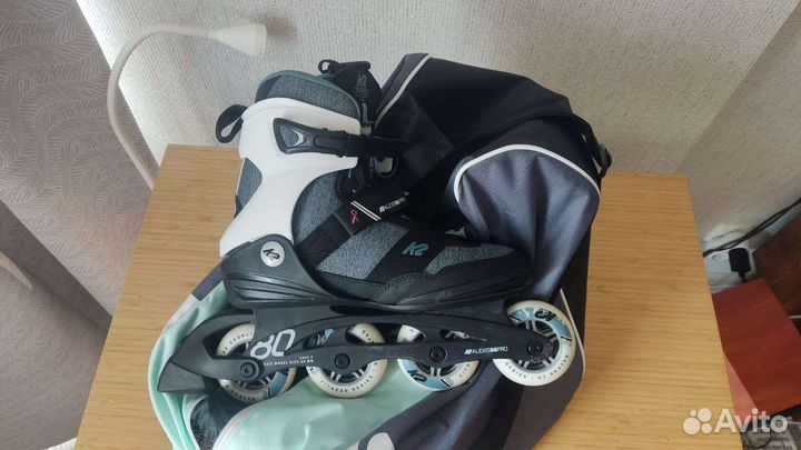 Размер 40, женские ролики K2 alexis 80 Pro