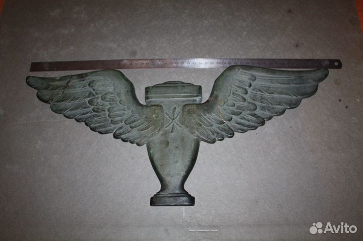 Бронзовая эмблема ввс ркка