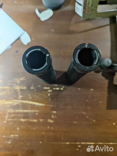 Грипсы черные зажимы ручки на руль быстросъёмные