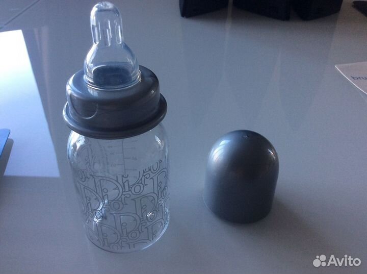 Детский тальк-присыпка,соски Chicco Бутылочка Dior