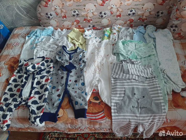 Детские вещи на мальчика от 0 до 1года