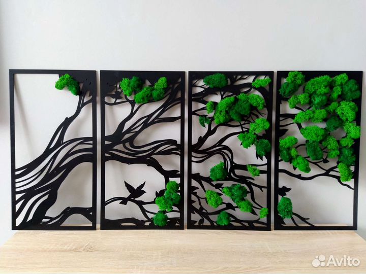 Картина/панно из живого мха