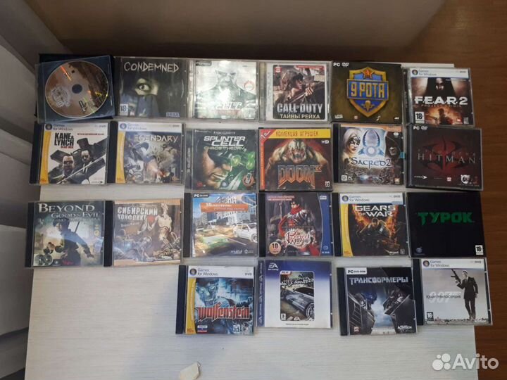 Лицензионные диски с играми для пк