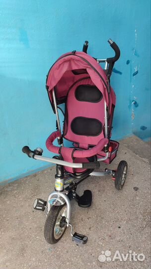 Трехколесный велосипед коляска