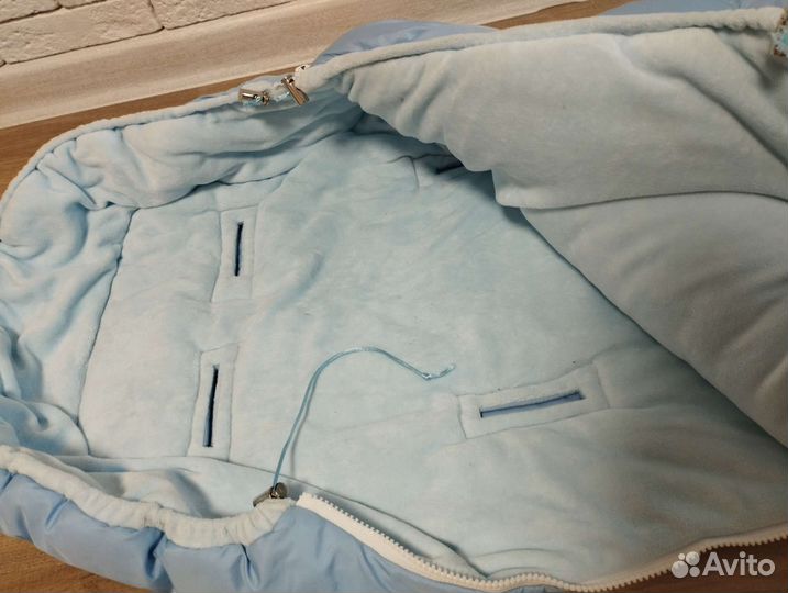 Зимний конверт в коляску