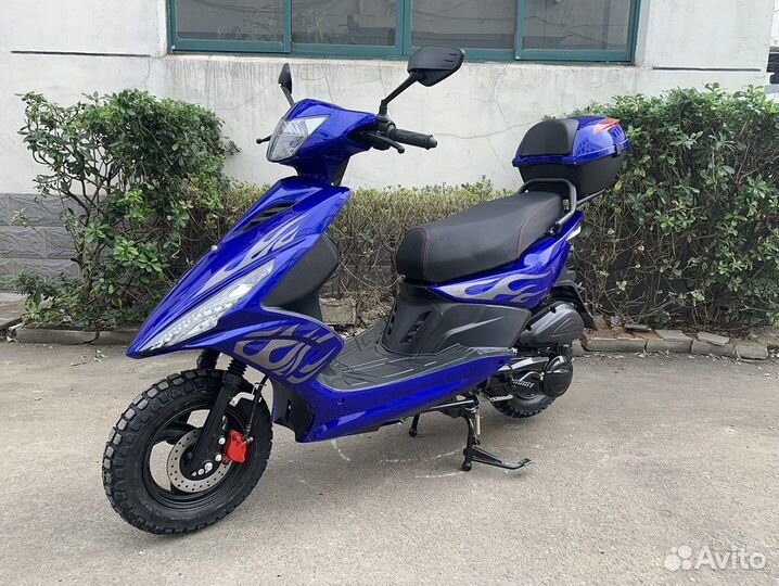 Скутер slash синий