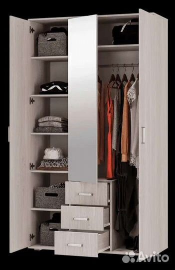 Шкаф 3х створ