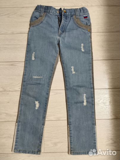 Джинсы для девочки 134