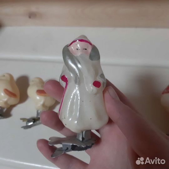 Винтажные елочные игрушки СССР