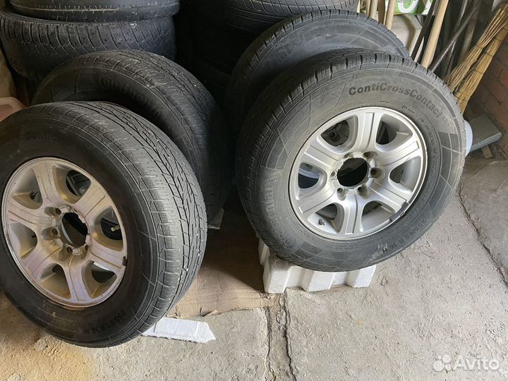 Колеса с дисками литье 255/65 r16