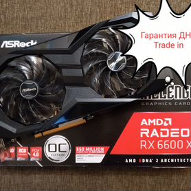 Asrock RX 6600 XT Challenger D OC 8gb (гарантия)