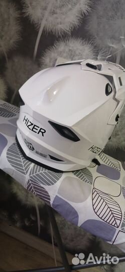 Кроссовый шлем hizer