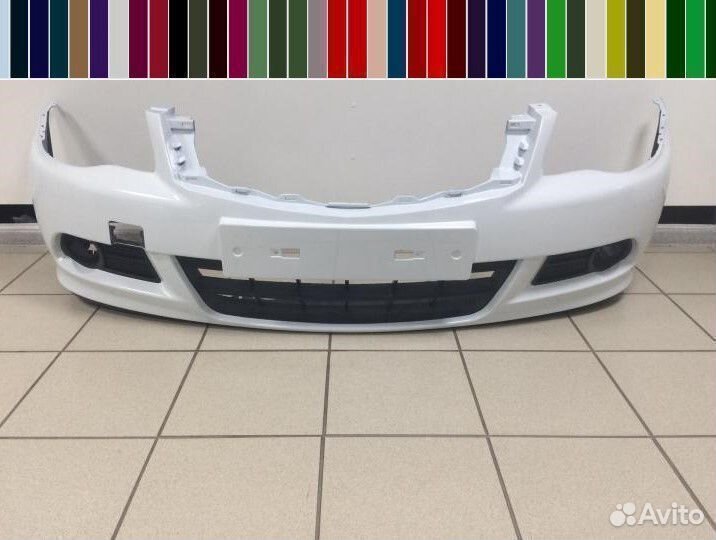 Бампер передний Nissan Almera G15 2013-2018 в цвет