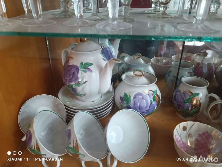 Чайный сервиз СССР дулево