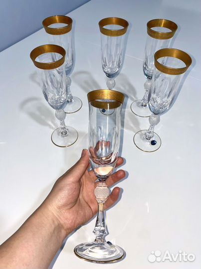 Бокалы Kvetna новые