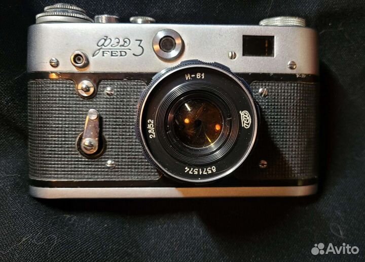 Плёночный фотоаппарат фэд 3