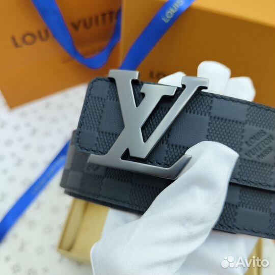 Ремень мужской кожаный Louis Vuitton