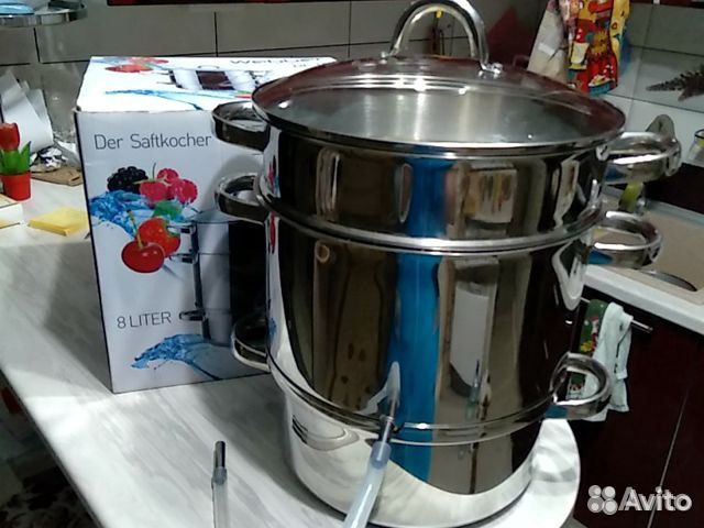 Соковарка 6л или 8л нержавейка Webber