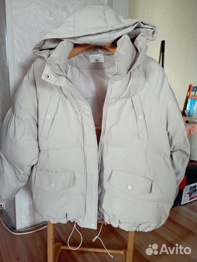 Пуховик оверсайз