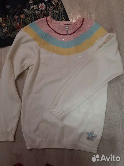 Вещи пакетом на девочку р.146