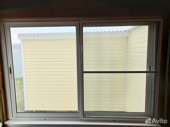 Продам алюминиевые окна б/у