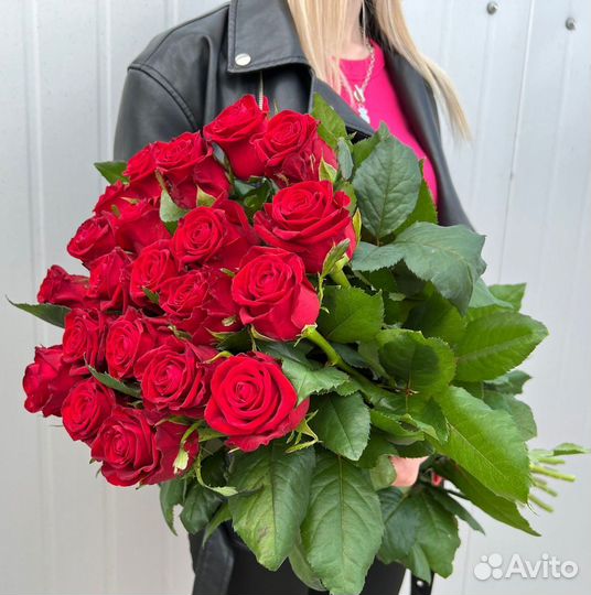 Букет голландских роз 25 шт