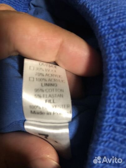 Шапка осень-зима с натуральным помпоном р.42-44