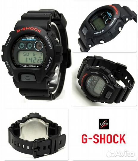 Мужские наручные часы Casio G-Shock DW-6900-1V