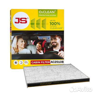 AC2510BK JS asakashi Фильтр, воздух во внутренном пространстве