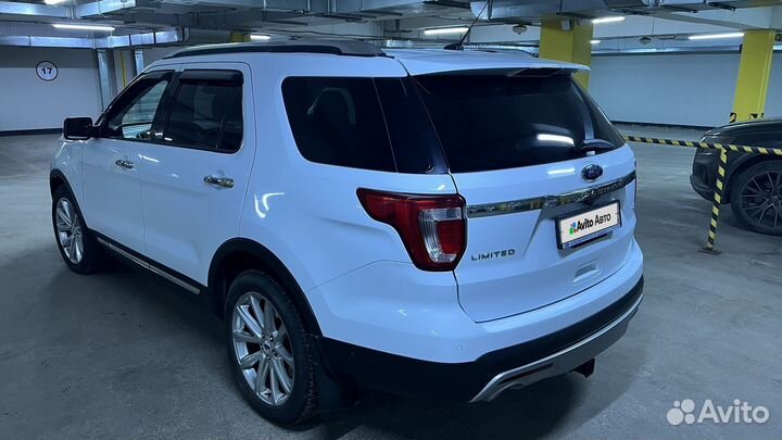 Ford Explorer 3.5 AT, 2016, 130 000 км
