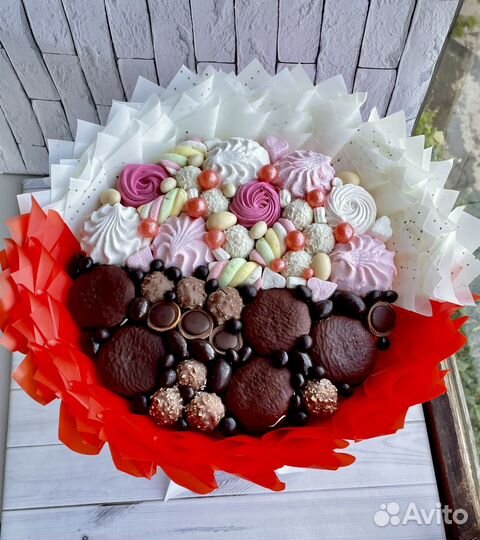 Букет из конфет съедобные подарки учител