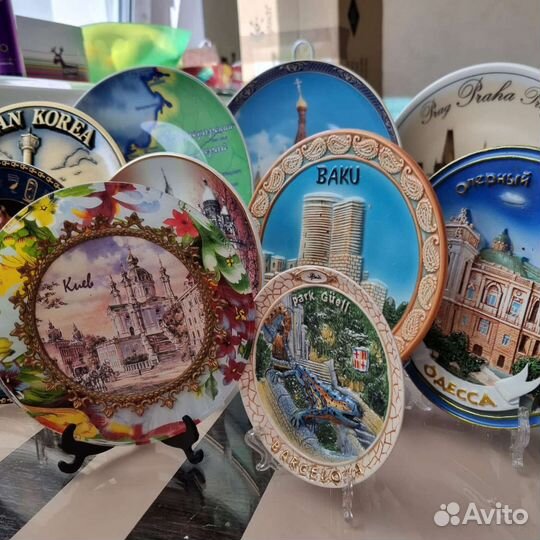 Сувенирные тарелки на выбор
