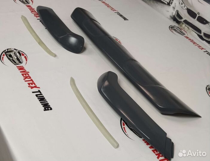 Передняя губа под бампер BMW X6 E71