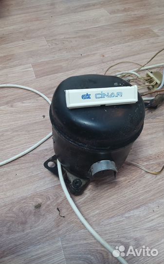 Мотор от холодильника с радиатором