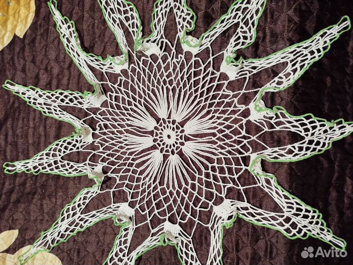 Салфетки вязаные крючком