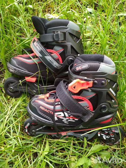 Роликовые коньки (ролики детские) раздвиж.р.26-31