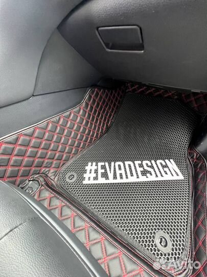 3D EVA-коврики из эко кожи на любой автомобиль