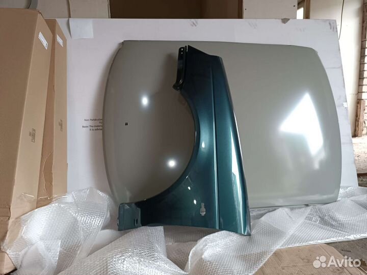 Крыло левое приора цвет Ницца