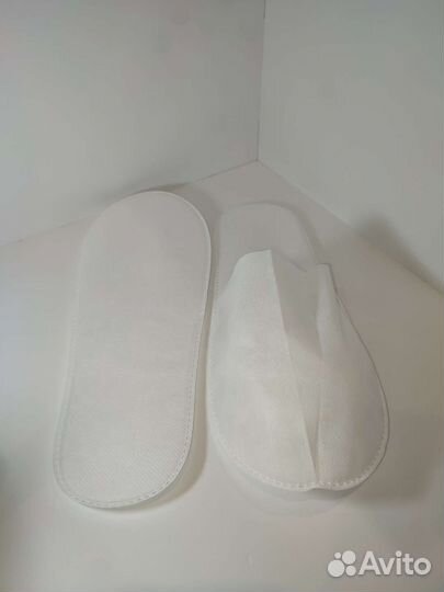 Тапочки одноразовые закрытый мыс