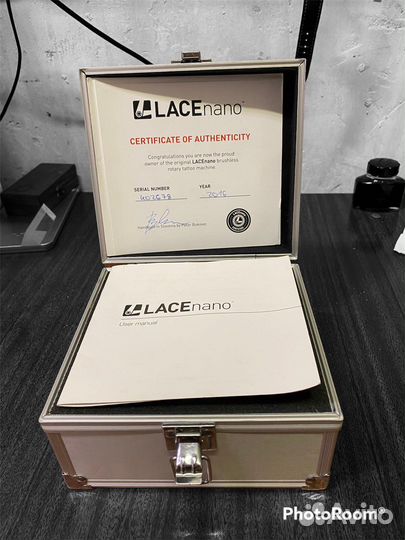 Lacenano тату машинка с бесколлекторным мотором