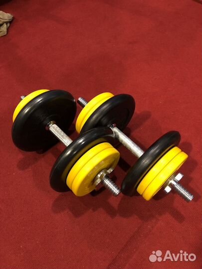 Гантели разборные 34кг