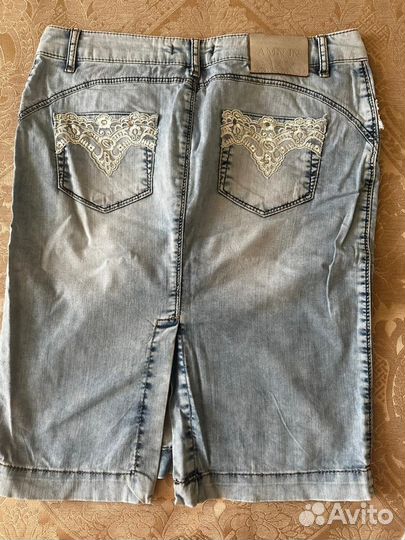 Юбка джинсовая