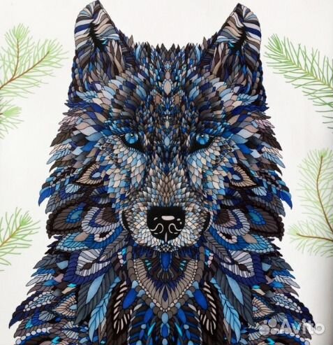 Набор огромных Раскрасок-Антистресс