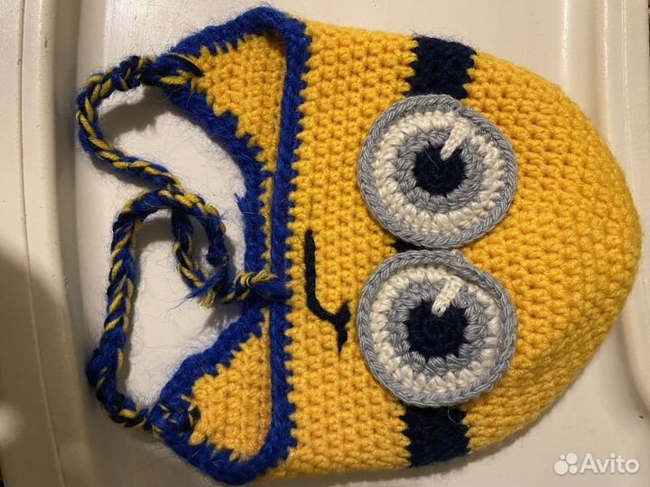 Шапка вязаная миньон