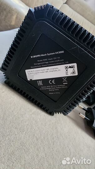 Wi-Fi роутер mesh система Xiaomi AX3000