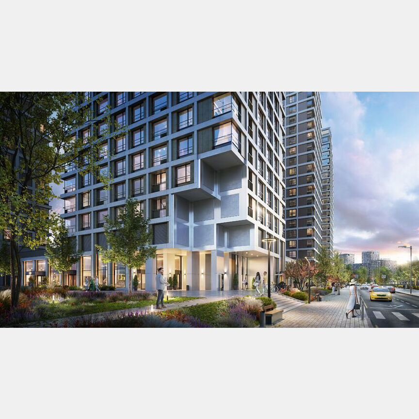 2-к. квартира, 58,9 м², 15/22 эт.