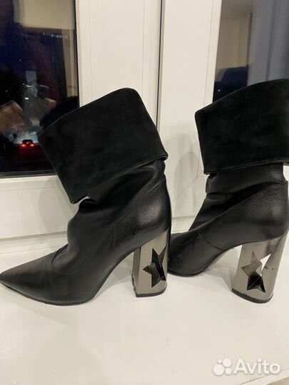 Ботильоны натуральная кожа 39 р