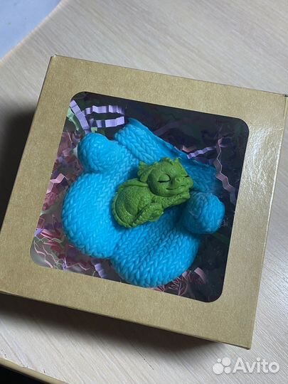 Мыло ручной работы. Дракон